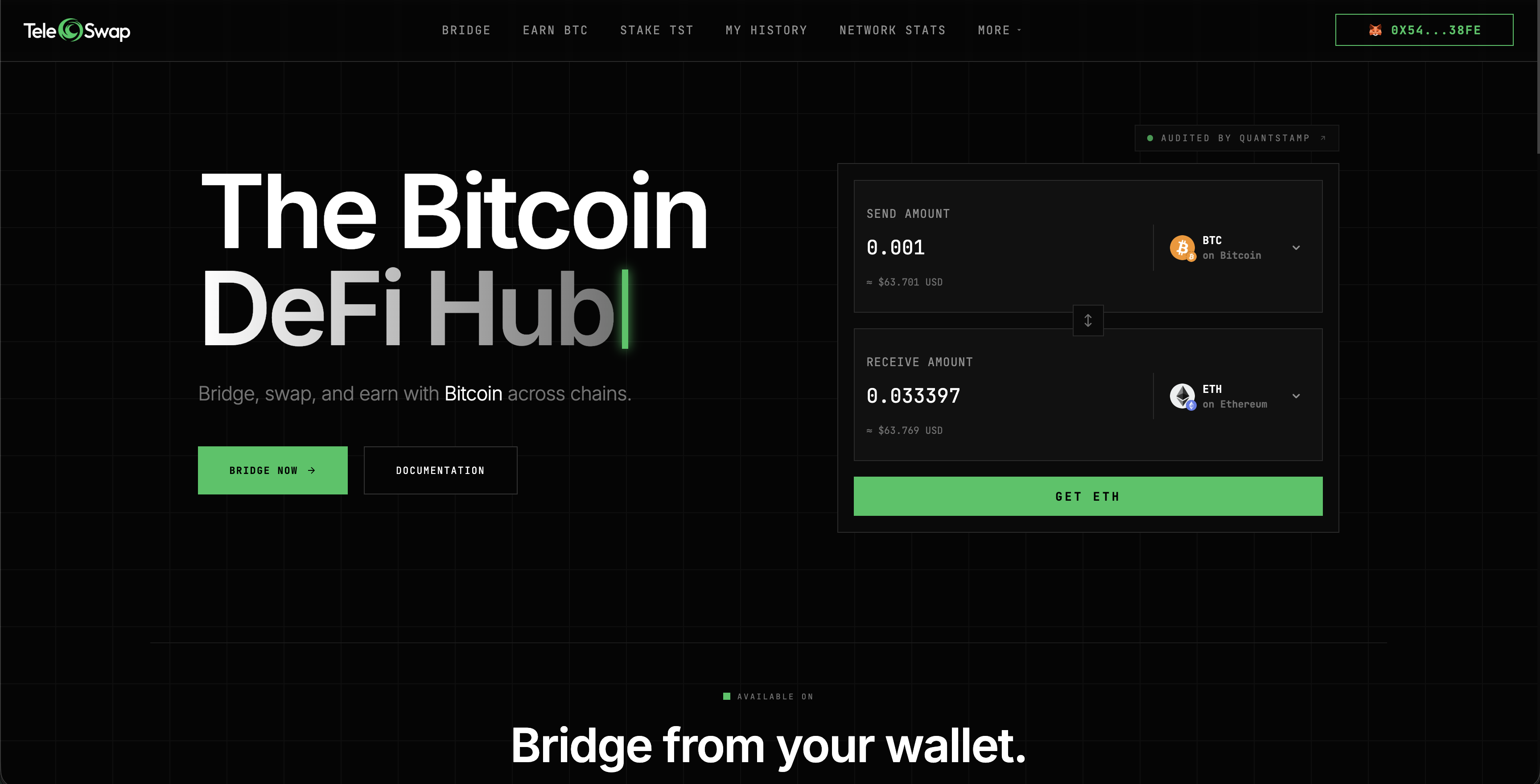 TeleSwap DAPP